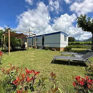 Séjour à la campagne Mobil-home&petit-déjeuner Drôme Provençale, Saint-Pantaléon-les-Vignes